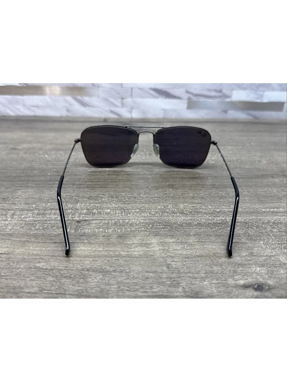 Ray Ban RB3136 Caravan 004 Gunmetal Sunglasses FRAME ONLY (Bad Lenses) 55-15-140